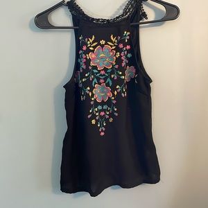 About a Girl floral print tank top